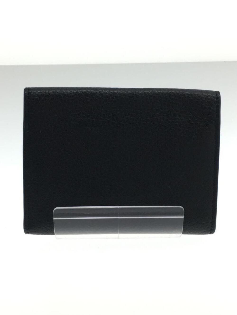 Chloe Black Case Key Leather Wallet GEORGIA Black